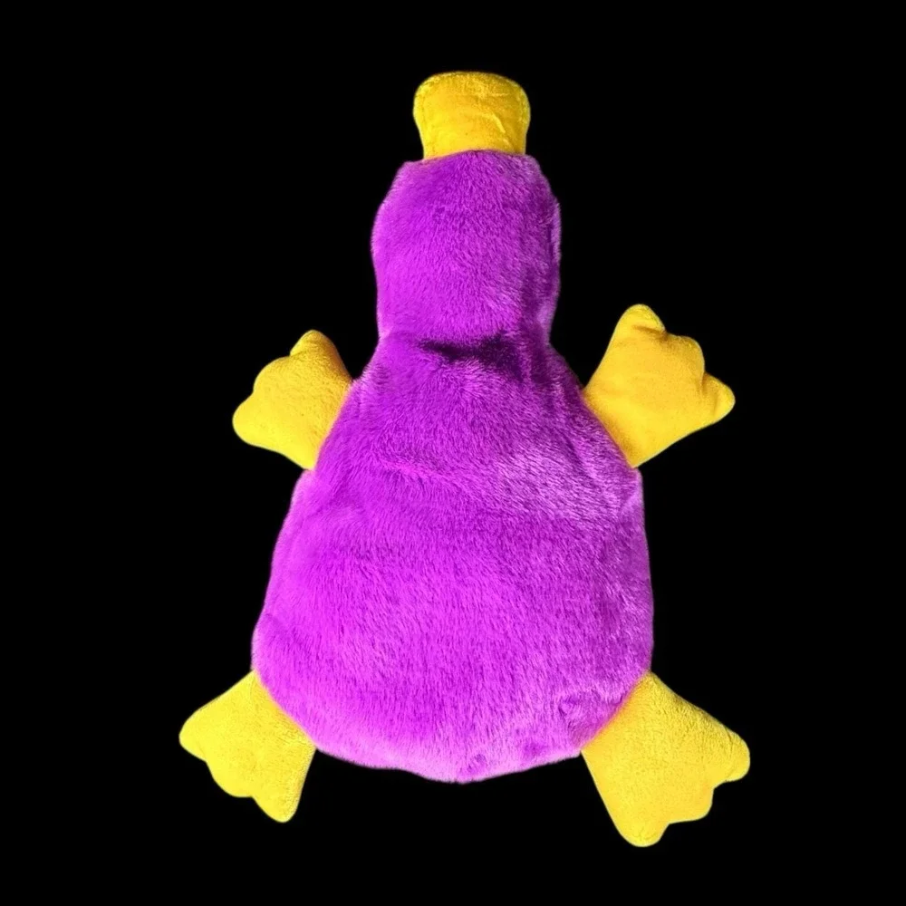 Beanie Buddy Buddies Patti Platypus Purple‎ Plush 1998 w/ Tags
